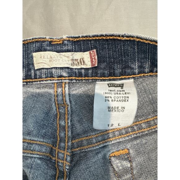 Levi's 550 Relaxed Bootcut Women's Jeans Size 12L - Picture 5 of 7